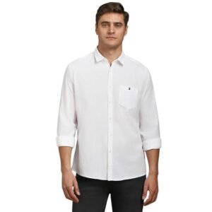 Louis Philippe Men's Slim Shirt