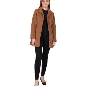 EX-P India Long Winter Wear Velvet Jacket For Women's