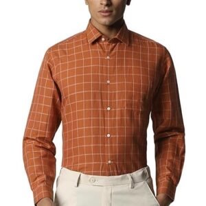Van Heusen Men's Linen Regular Fit Shirt