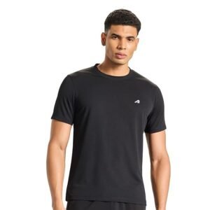 Boldfit Gym T-Shirts for Men – Premium Polyester Sports Tshirt with Moisture-Wicking, Breathable Fabric & Regular Fit for Running, Workout & Activewear for Man