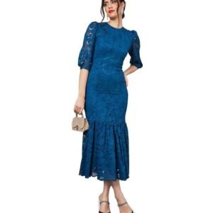 Styli Women's Polyester Sheath Midi