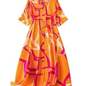 Leriya Fashion Women’s One Piece Dress – Stylish Midi Party Dress for Women | Summer Casual Wear for Events, Date & Evening Look