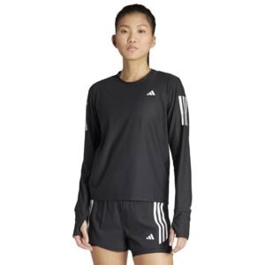 adidas Women's Polyester Geometric Regular Fit T-Shirt