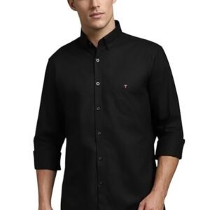Louis Philippe Men's Cotton Slim Fit Shirt