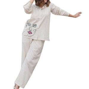 Ruchi Craft Silk Co-ord Set for Woman | Western Style Two Piece Set Top & Plazo | Full Sleeve Set