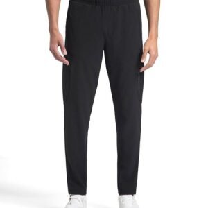 Jockey MV46 Men's Recycled Microfiber Elastane Stretch Cargo Active Wear Trackpants with StayFresh Treatment
