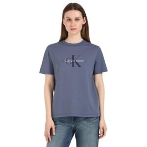 Calvin Klein Jeans Women's Solid Regular Fit T-Shirt