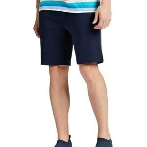 Jockey AM14 Men's Super Combed Cotton Rich Straight Fit Shorts with Zipper Pockets